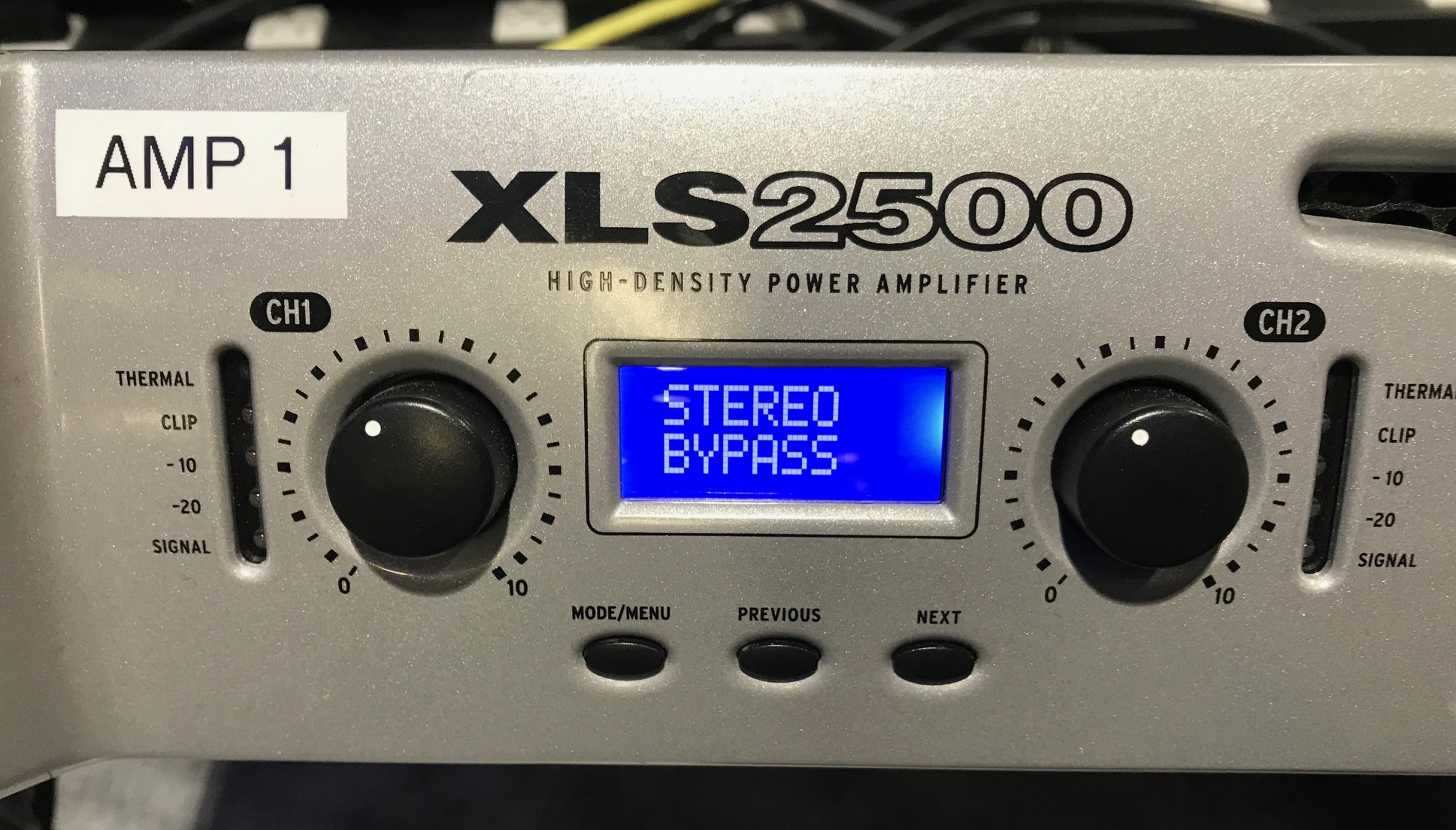 XLS Drivecore Series 1 Default Setup Instructions